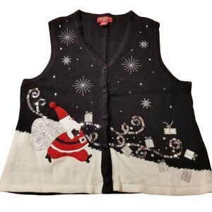 Merry and bright Christmas vest PS